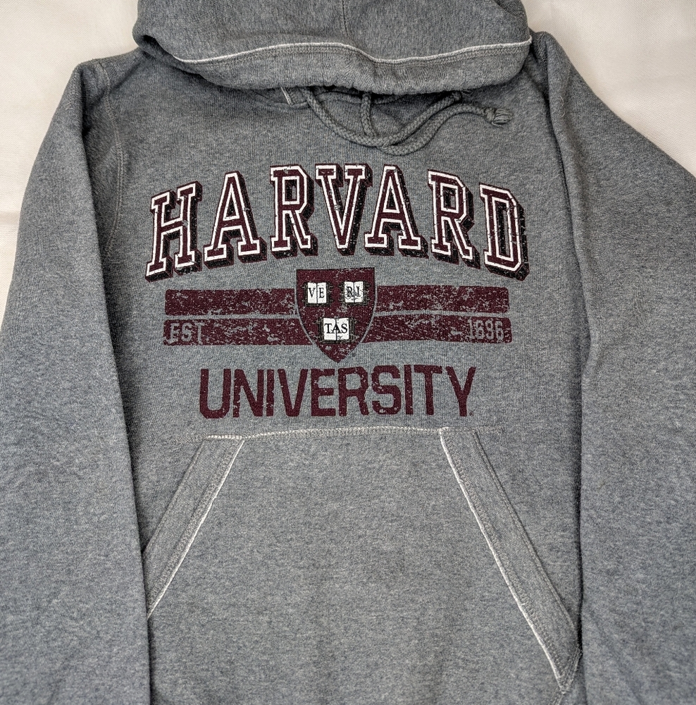 Vintage Harvard University Hoodie - Picture 2 of 12